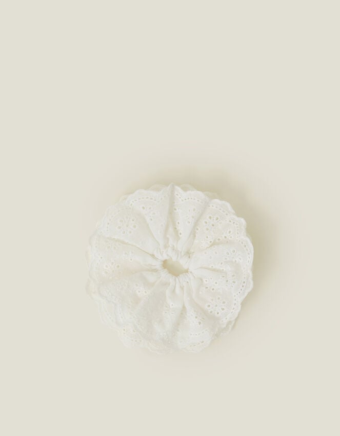 accessorize Broderie Hair Scrunchie