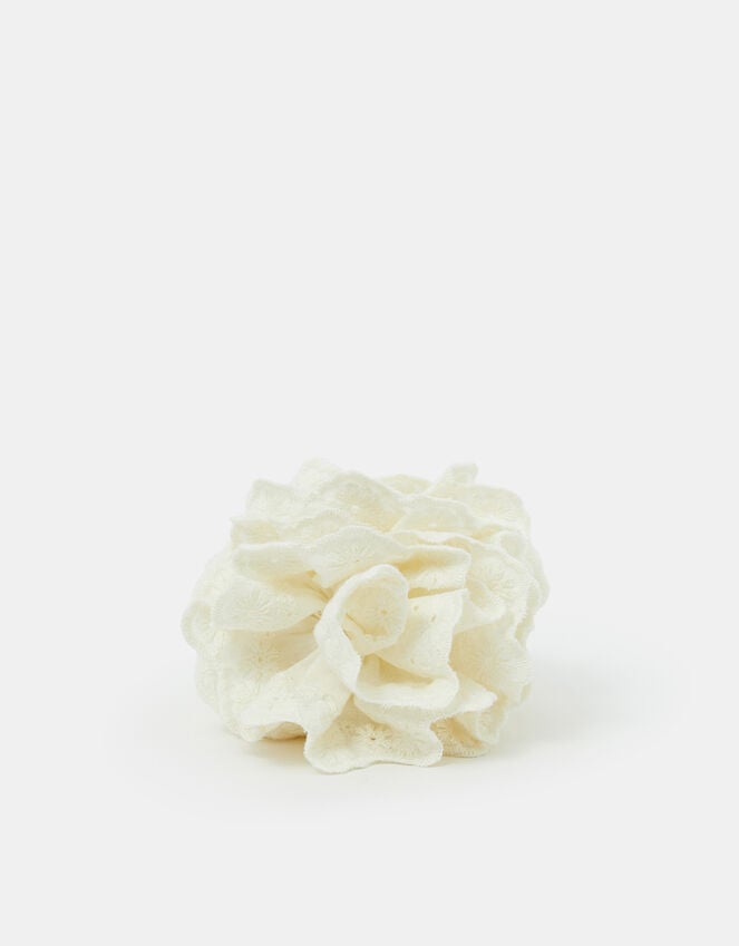 accessorize Broderie Ruffle Claw Clip