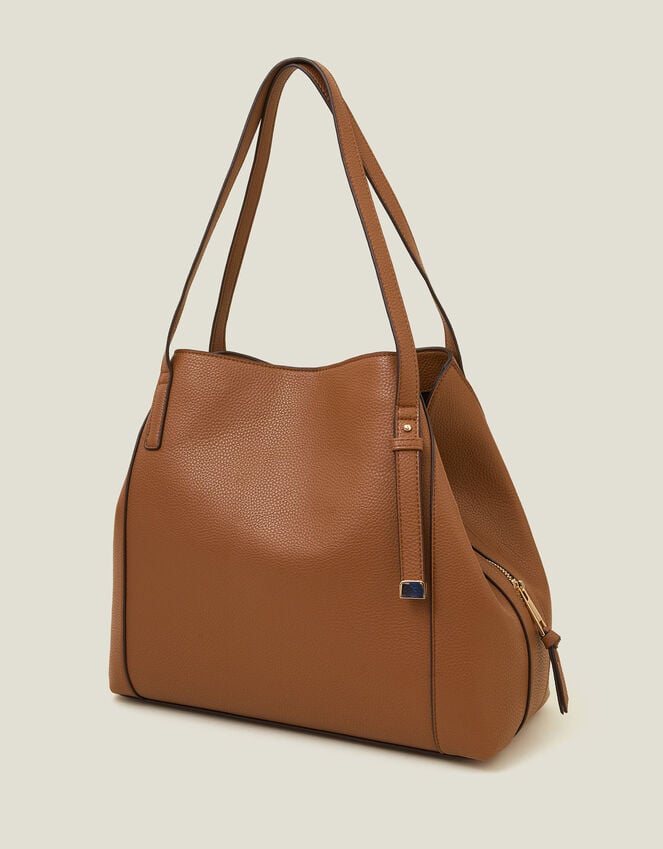Accessorize Bucket Shoulder Bag Tan