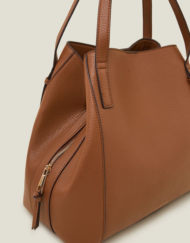 Accessorize Bucket Shoulder Bag Tan