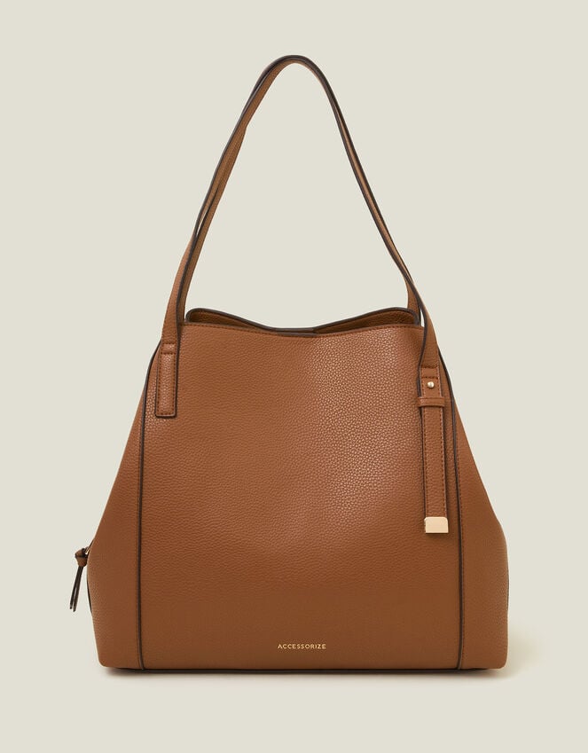 Accessorize Bucket Shoulder Bag Tan