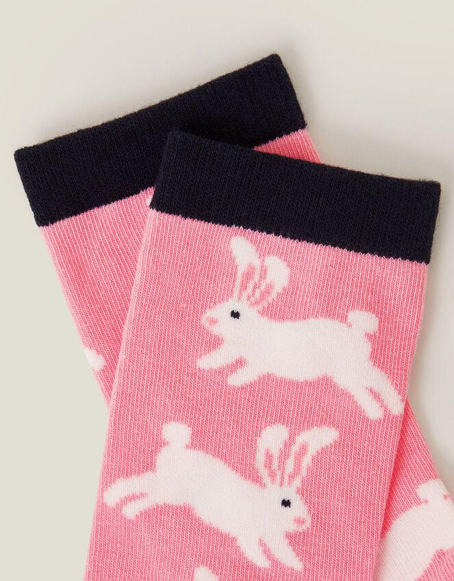 Accessorize Bunny Print Socks