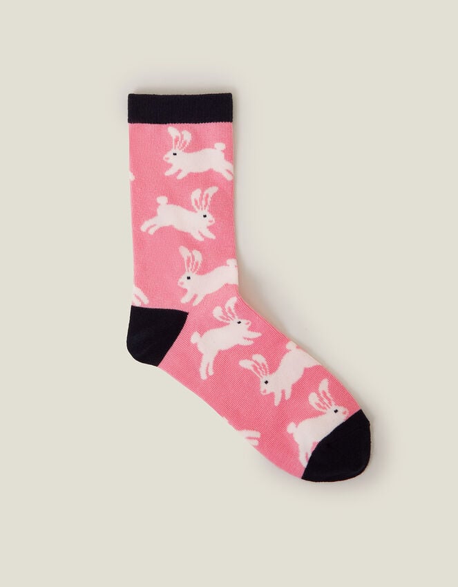 accessorize Bunny Print Socks