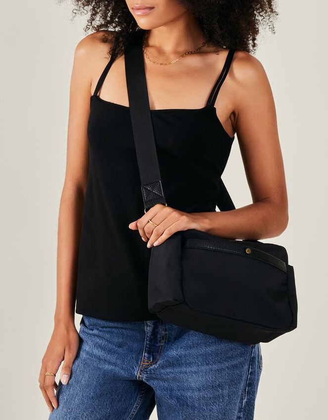 accessorize Canvas Crossbody Bag