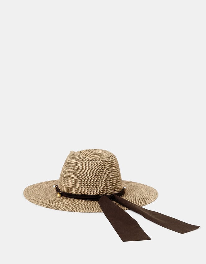Accessorize Charm Trim Fedora Hat