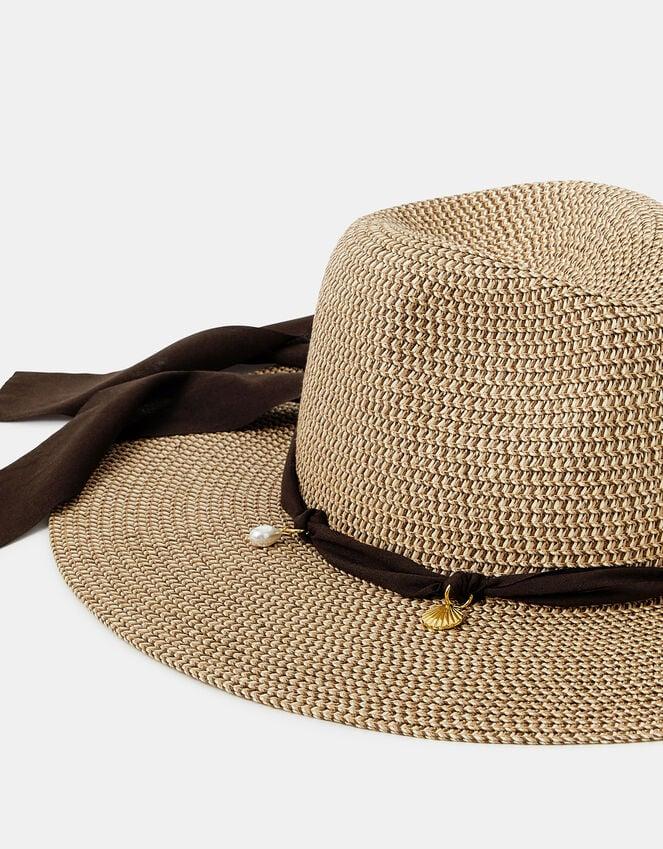 Accessorize Charm Trim Fedora Hat