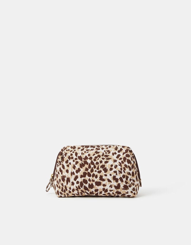accessorize Cheetah Print Make Up Bag