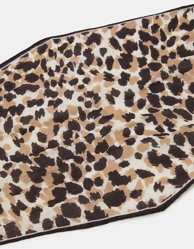 Accessorize Cheetah Print Neckerchief