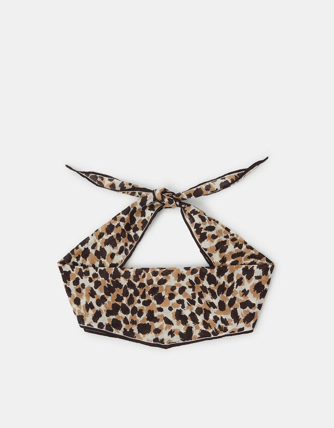 accessorize Cheetah Print Neckerchief