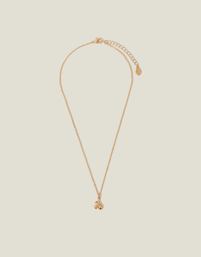 Accessorize Cherry Pendant Necklace