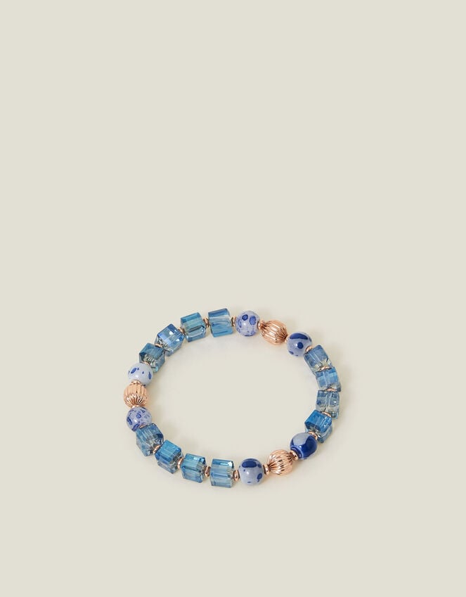 accessorize Chunky Bead Stretch Bracelet