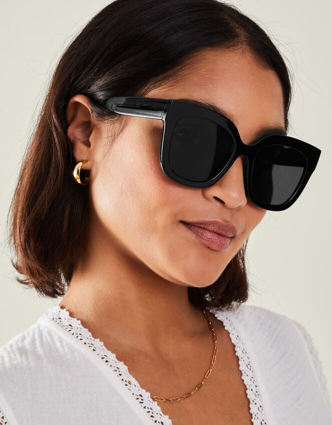 Accessorize Chunky Cat Eye Sunglasses