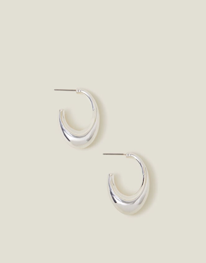 Accessorize Chunky Curve Drop Hoop