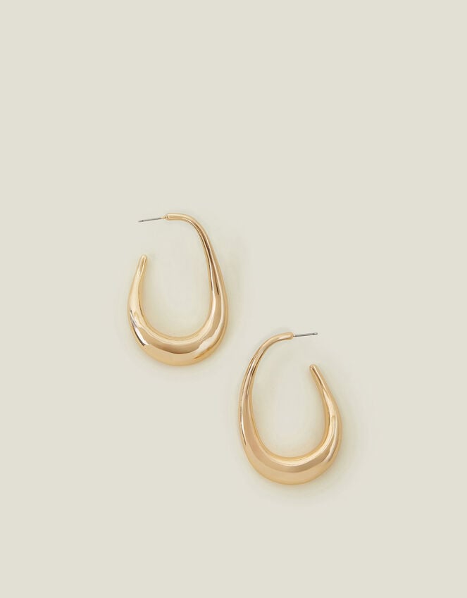Accessorize Chunky Hoop Drop Earrings