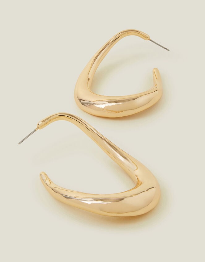 accessorize Chunky Hoop Drop Earrings