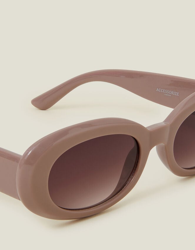 Accessorize Chunky Oval Sunglasses