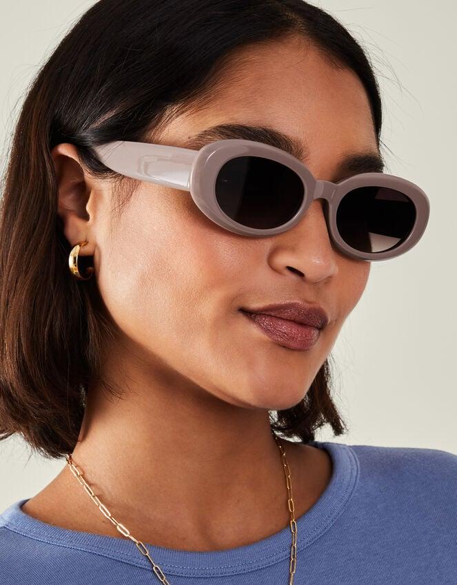 Accessorize Chunky Oval Sunglasses