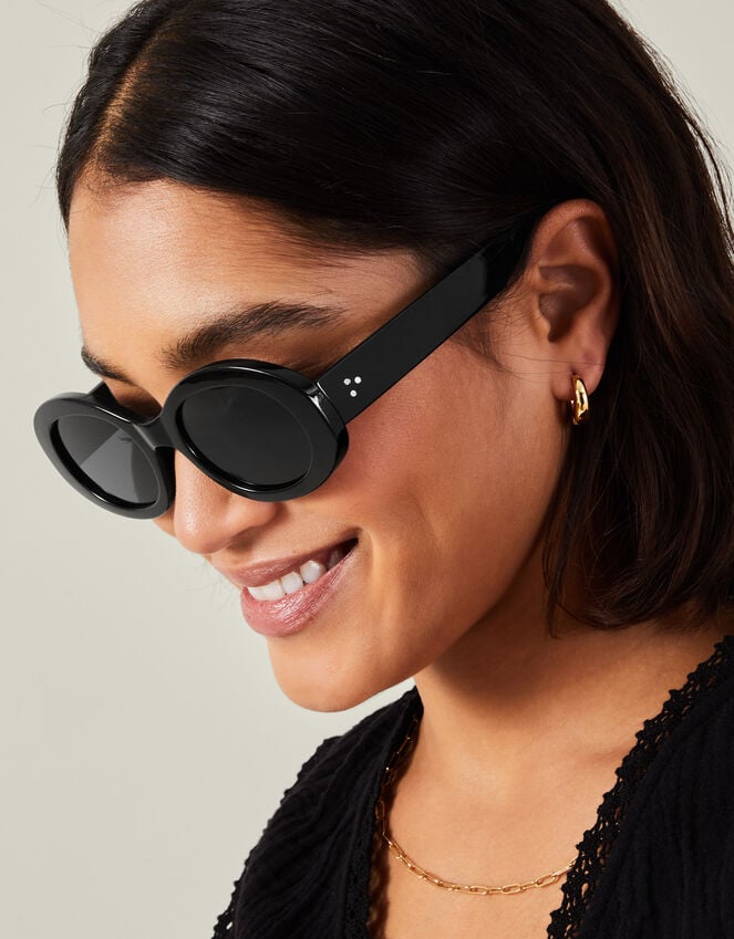 Accessorize Chunky Oval Sunglasses