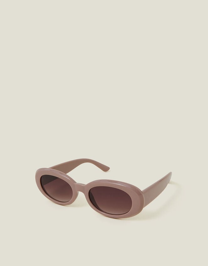 accessorize Chunky Oval Sunglasses