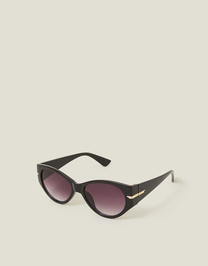 accessorize Chunky Oval Wrap Sunglasses