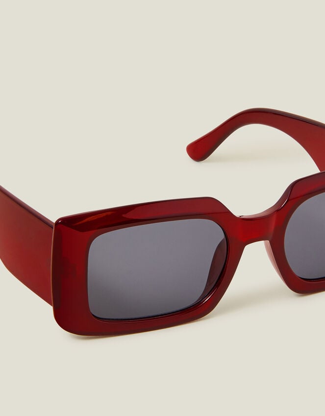 Accessorize Chunky Rectangle Sunglasses