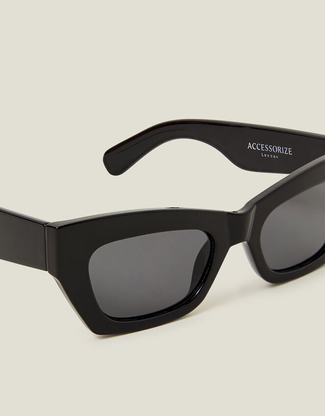 Accessorize Chunky Rectangular Cat Eye Sunglasses