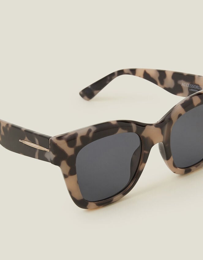 Accessorize Chunky Tort Square Sunglasses
