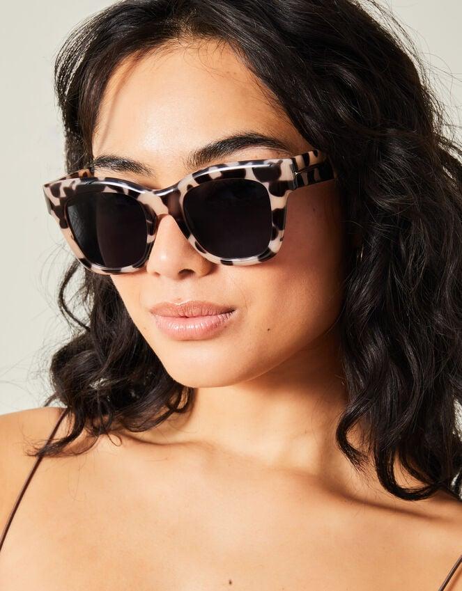 Accessorize Chunky Tort Square Sunglasses