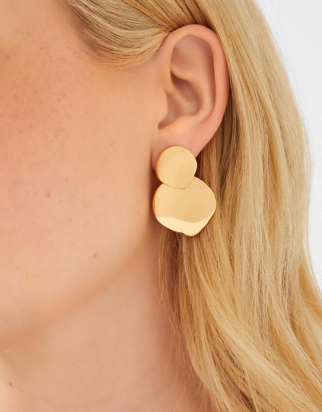 Accessorize Circular Short Drop Earrings