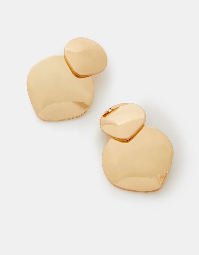 accessorize Circular Short Drop Earrings