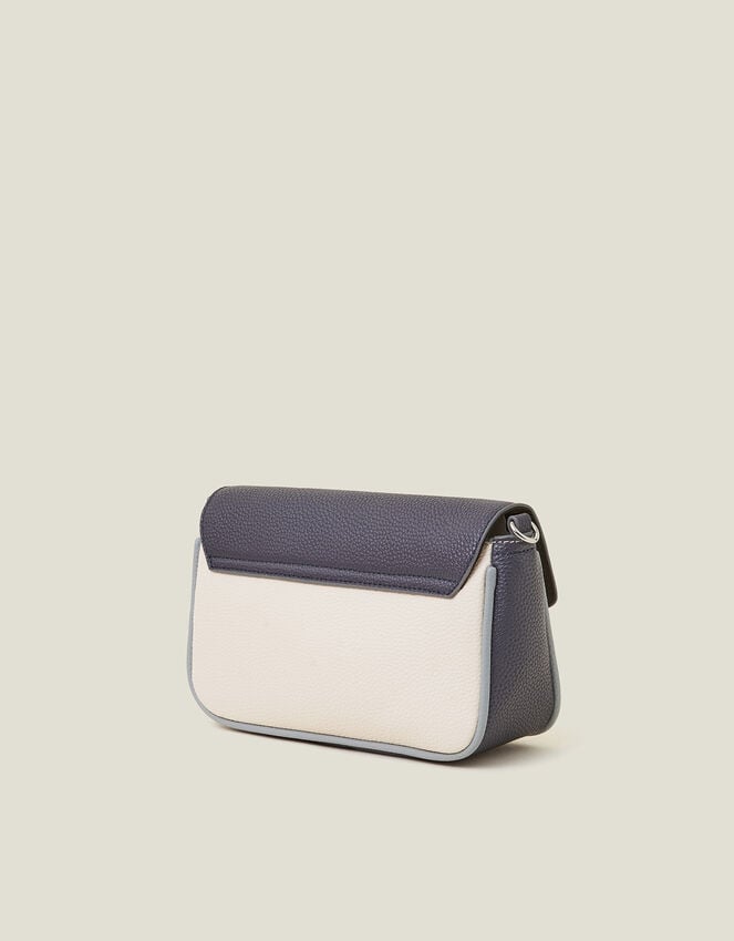 Accessorize Colourblock Faux Leather Crossbody Bag