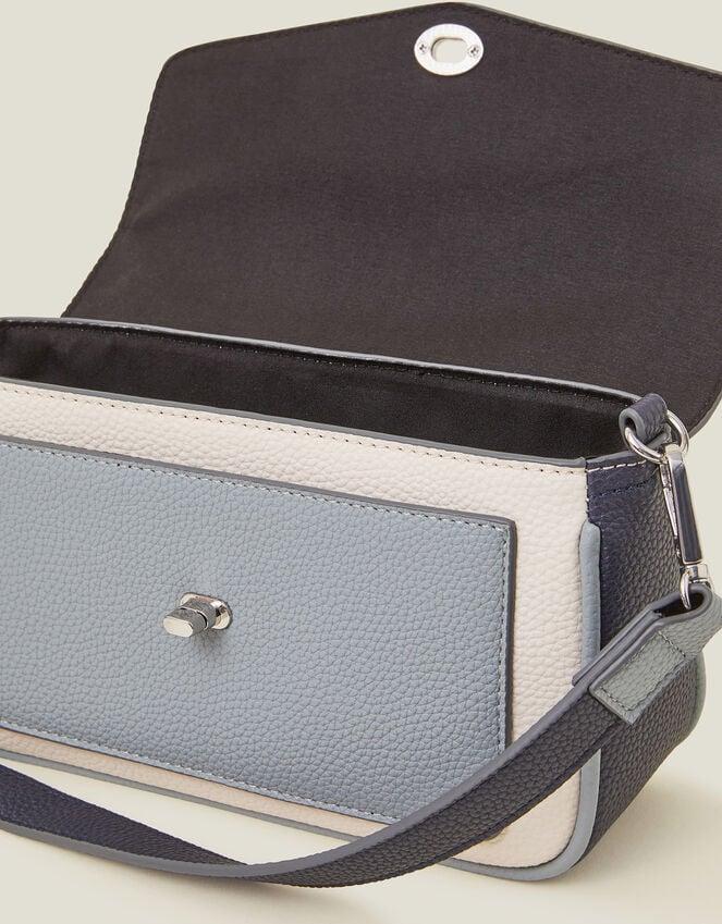 Accessorize Colourblock Faux Leather Crossbody Bag