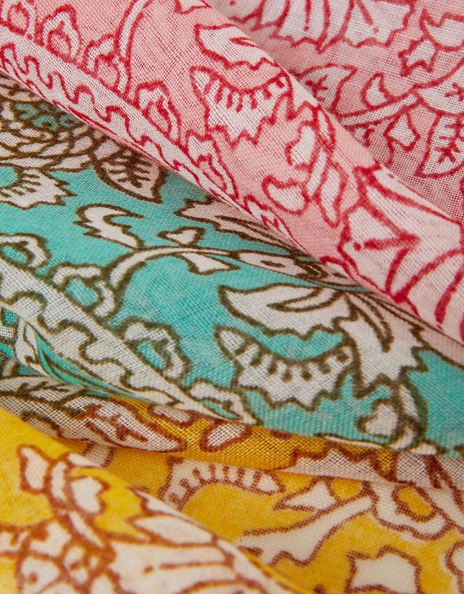 Accessorize Colourblock Floral Paisley Scarf