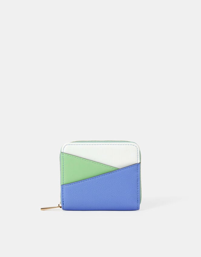 accessorize Colourblock Zip-Around Purse