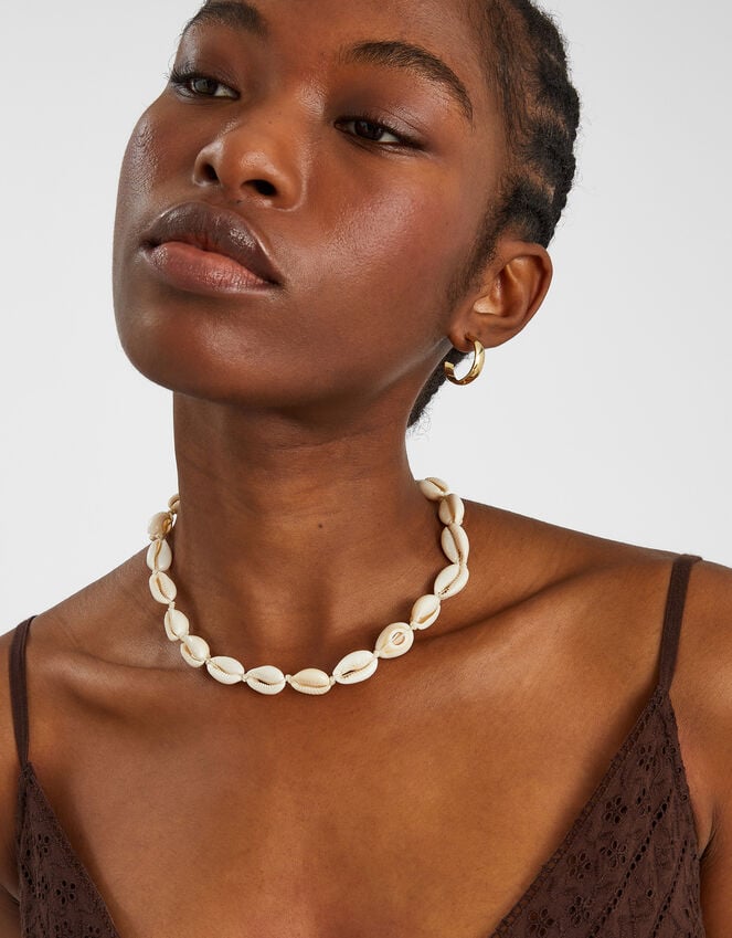 Accessorize Cowrie Shell Necklace