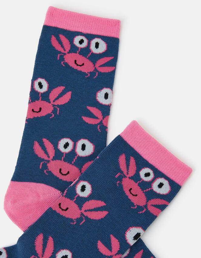 Accessorize Crab Print Socks