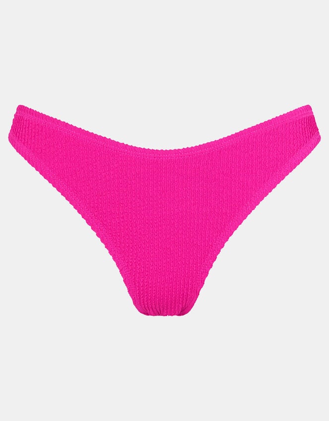 Accessorize Crinkle Bikini Bottoms Pink