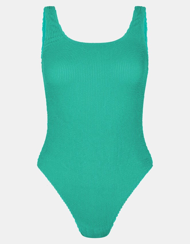Accessorize Crinkle Swimsuit Green