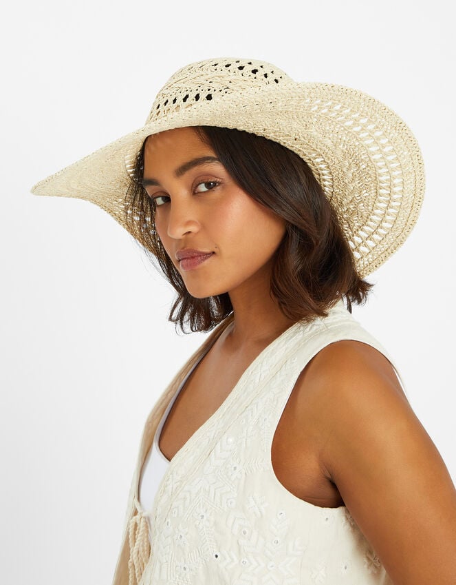 Accessorize Crochet Floppy Hat