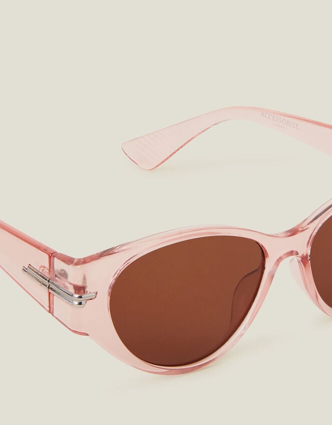 Accessorize Crystal Metal Trim Sunglasses