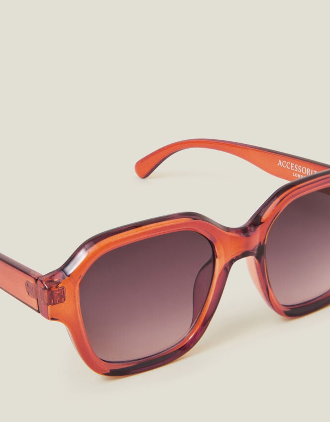 Accessorize Crystal Square Sunglasses