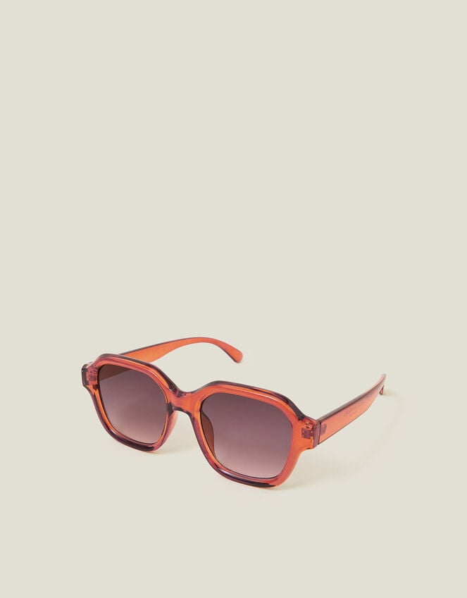 accessorize Crystal Square Sunglasses