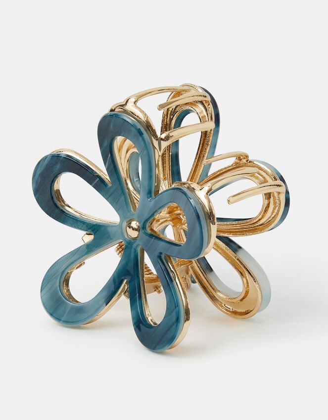 Accessorize Cut Out Resin Flower Claw Clip