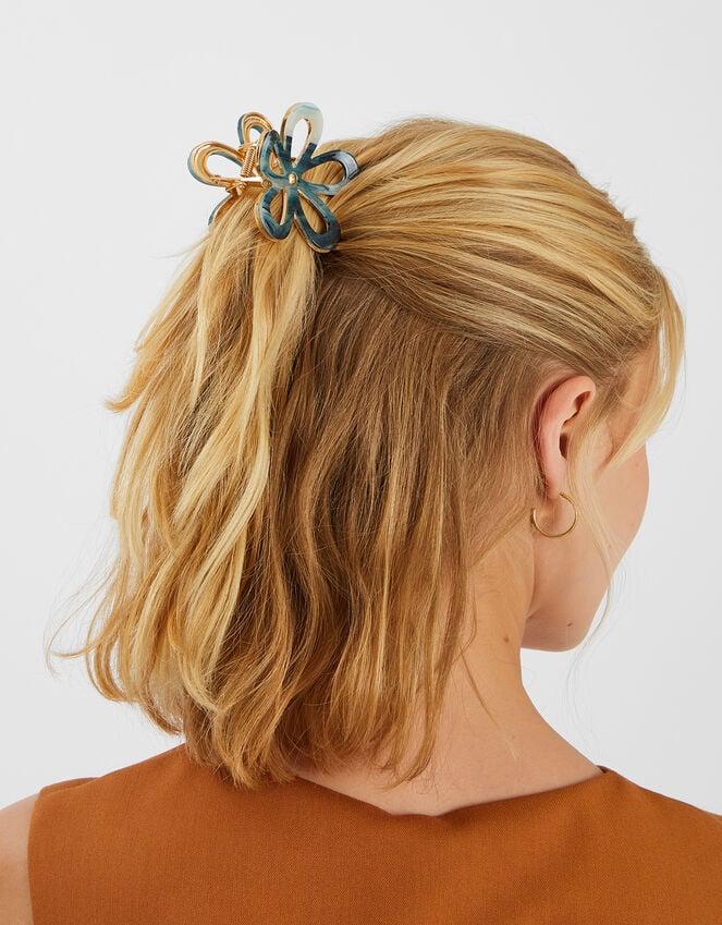 Accessorize Cut Out Resin Flower Claw Clip