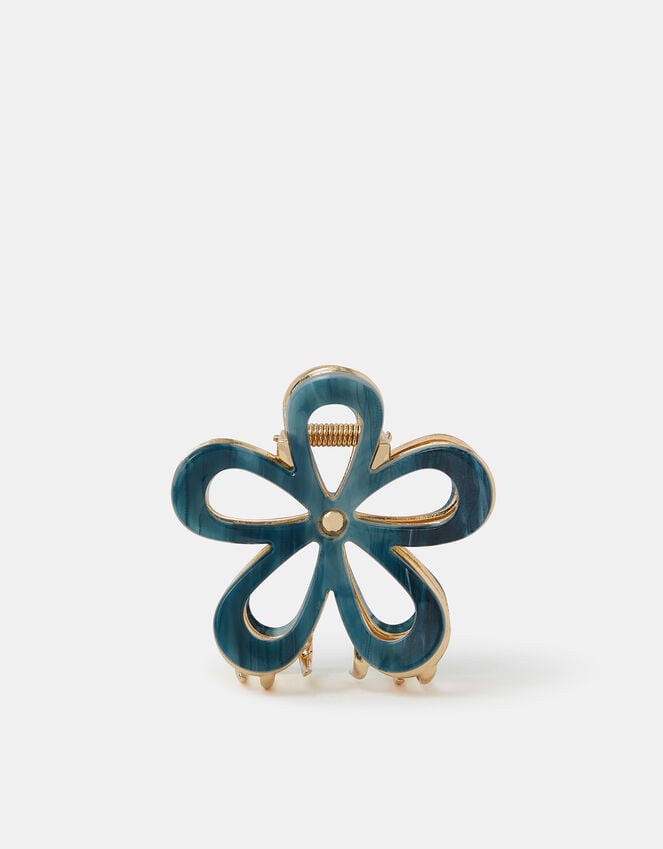 accessorize Cut Out Resin Flower Claw Clip