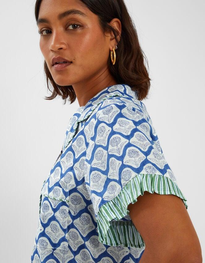 Accessorize Dandelion Print Pyjama Set Blue