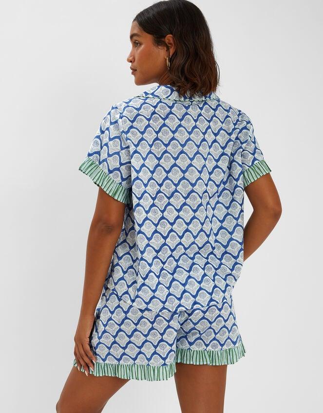 Accessorize Dandelion Print Pyjama Set Blue