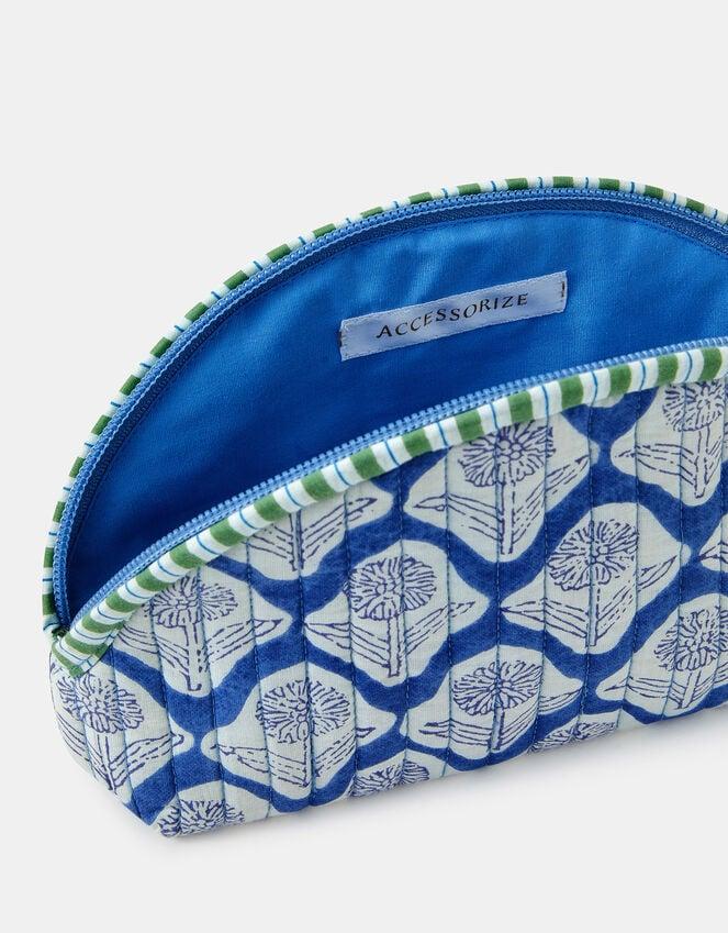 Accessorize Dandelion Print Quilted Make Up Bag