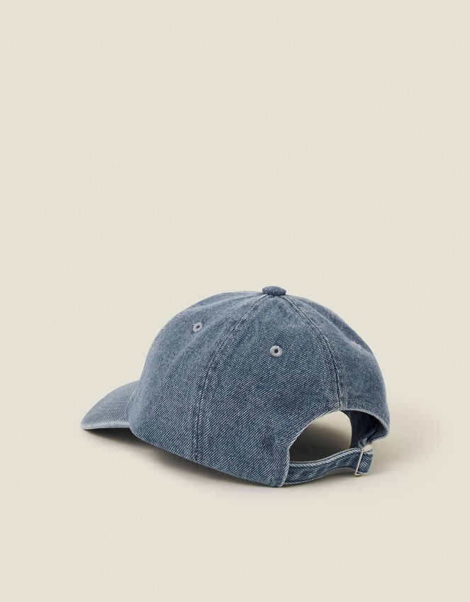 Accessorize Denim Cap Blue
