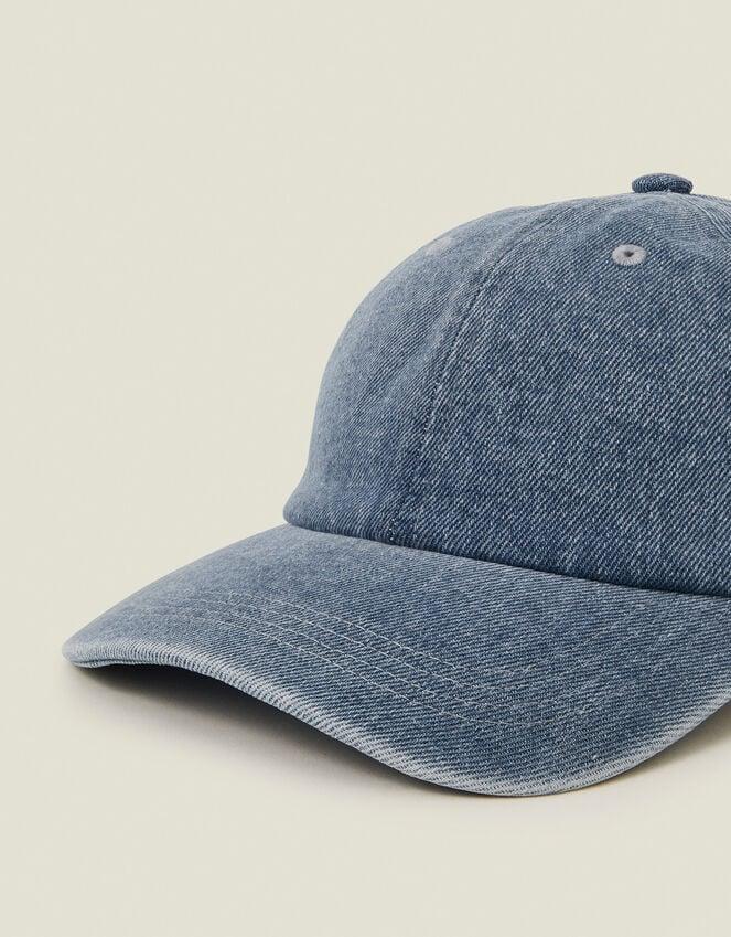 Accessorize Denim Cap Blue